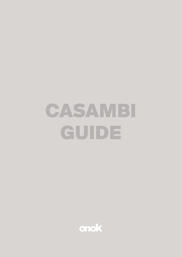 Aplicación Casambi. Guía de usuario