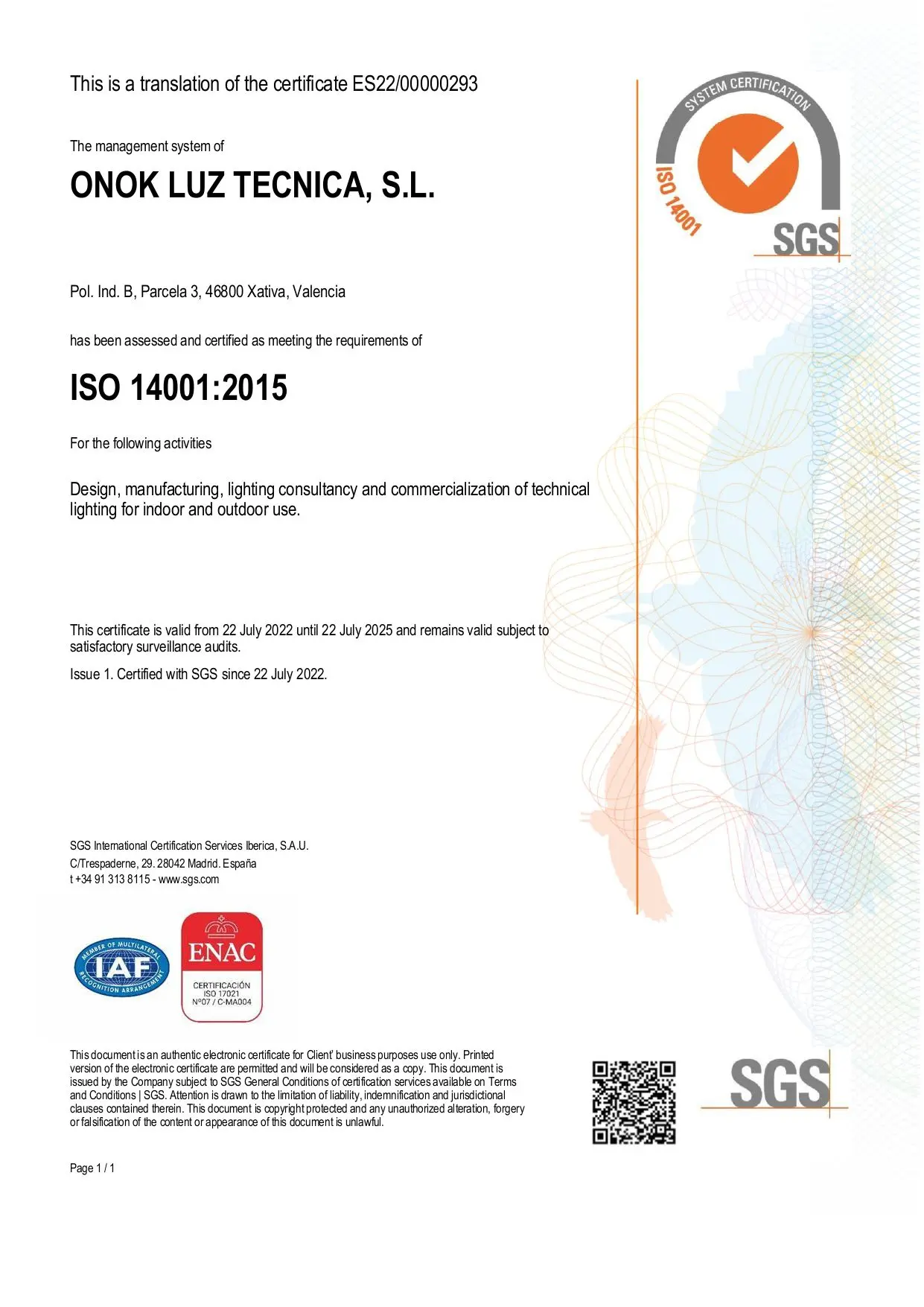 ISO 14001: 2025
