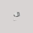 QUARE Q blanco/inox.