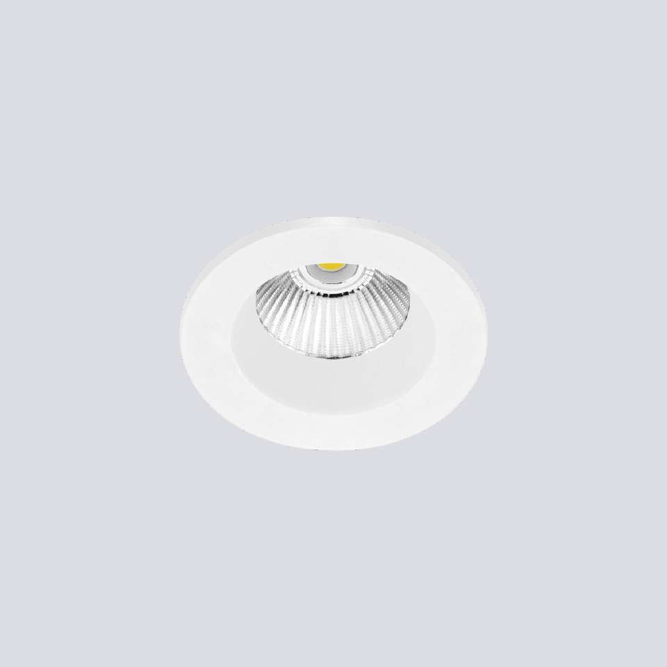 [OL65A04F33BWS] Onled IP65 LED ≈ 8W / &gt;600 lm PUSH 3000K 36º Diffuseur transparent Blanc Satiné