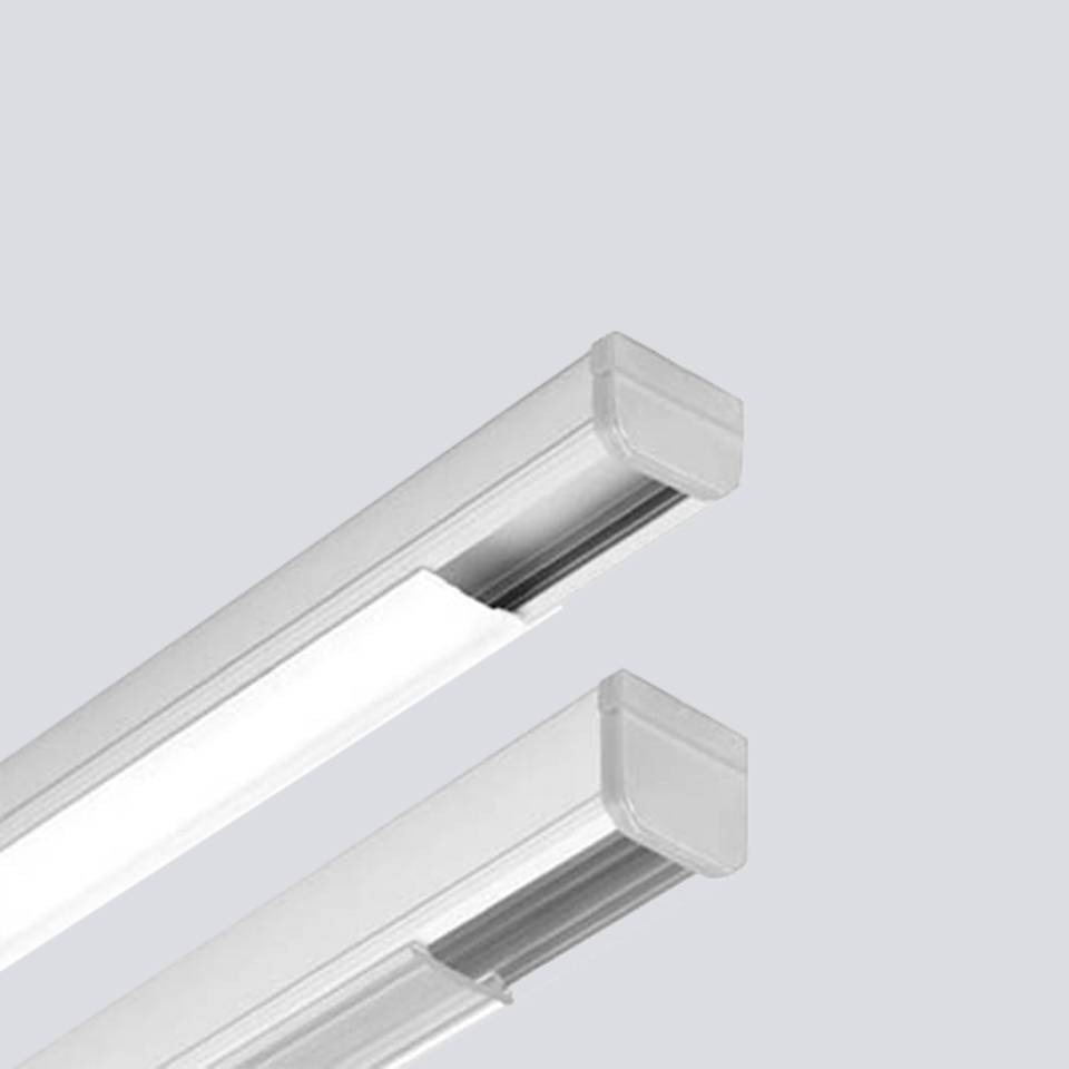 [LNMPX151XXBAL] Line Mini P ≈ 15W / &gt;2200lm 1 mètre Diffuseur transparent Aluminium