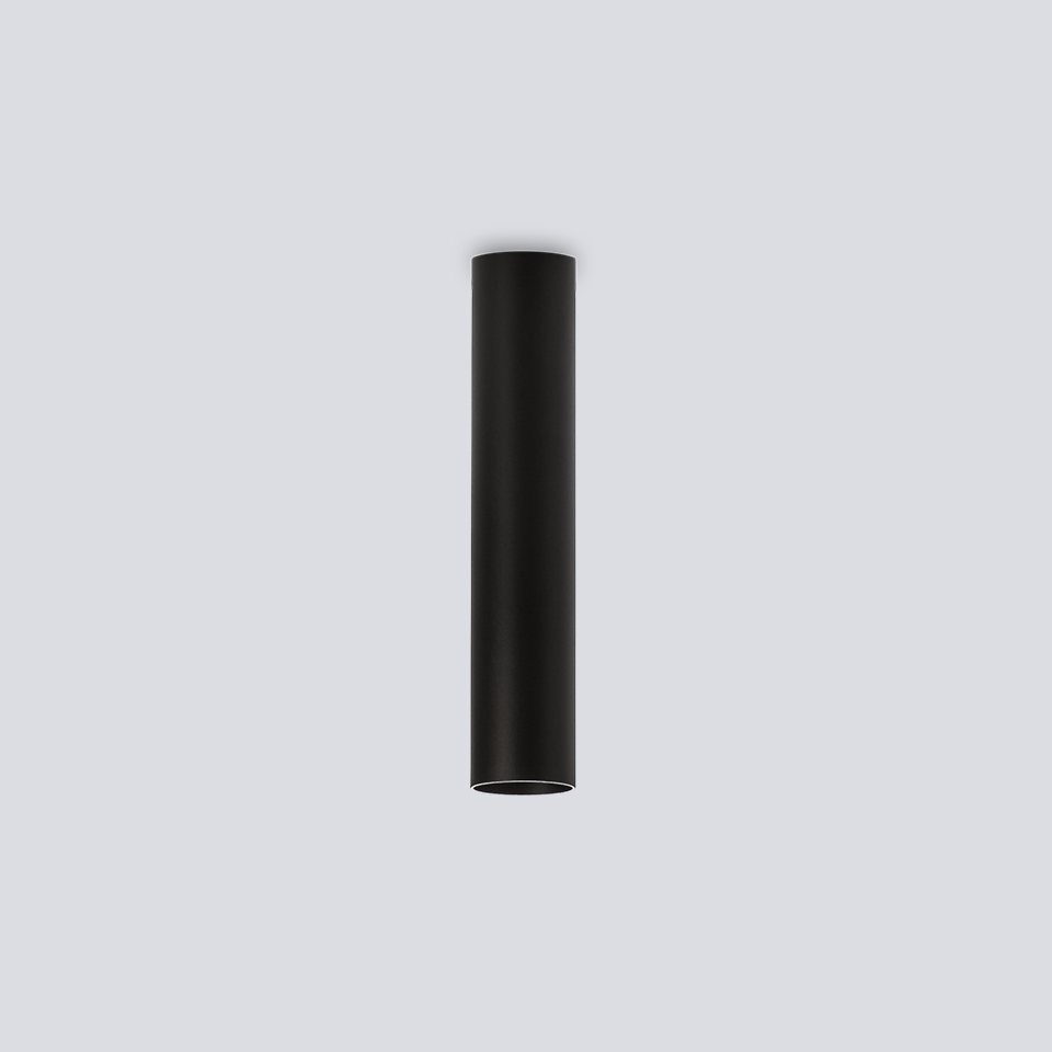[TBS5E10XXXXPB] Tube Surface 55 GU10 Max. 10W Brillant polished + Noir