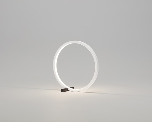 [HPSIA50N21SBS] HOOP TABLE INTERIOR 9.6W / 915 lm No Dimmable 120º 2700K Superficie Nero satinato