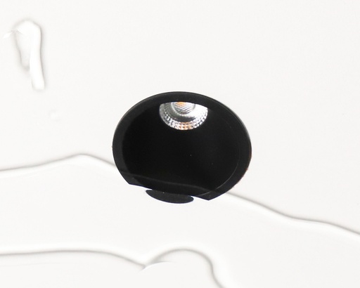 [OPE2A07D84BBS] OPTIK 2 IP65 Dali TW TUNABLE WHITE 40º Difusor transparente Negro mate ≈ 8W / &gt;800 lm