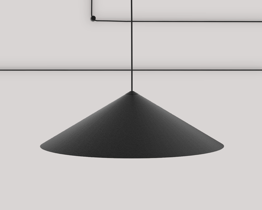 [WSBGA03X29PBS] Bell 40 - Wiring System LED &gt;90º 2700K Pendant Satin Black Big / Ø420