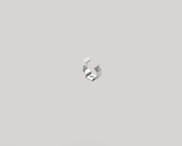 [CN02XXXXXXXSS] Clip de Sujeción Neón Acero Inox. 10x10