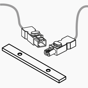 KIT ELECTRICAL UNION NO DIM 0.5M POUR FRAMELESS